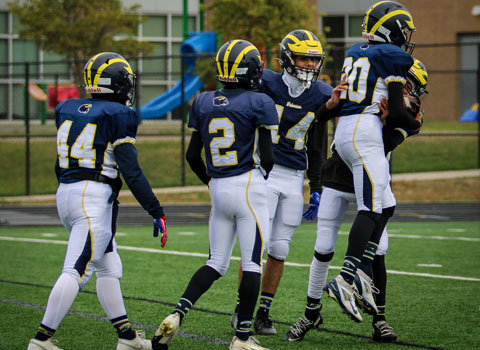 Kansas City Youth Tackle Football for 2nd and 3rd Graders ages 9 year olds and younger located in the heart Kansas City Missouri via the Missouri Wolverines Youth Football Club