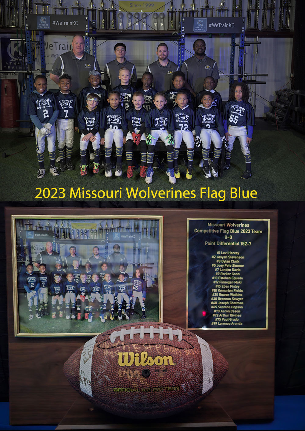 2023 Kansas City Competitive Flag Champions, Missouri Wolverines Flag Blue Team in Kansas City Missouri