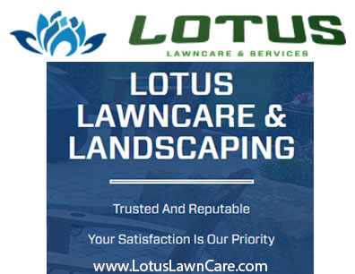 Lotus Lawn Care visit www.lotuslawncare.com