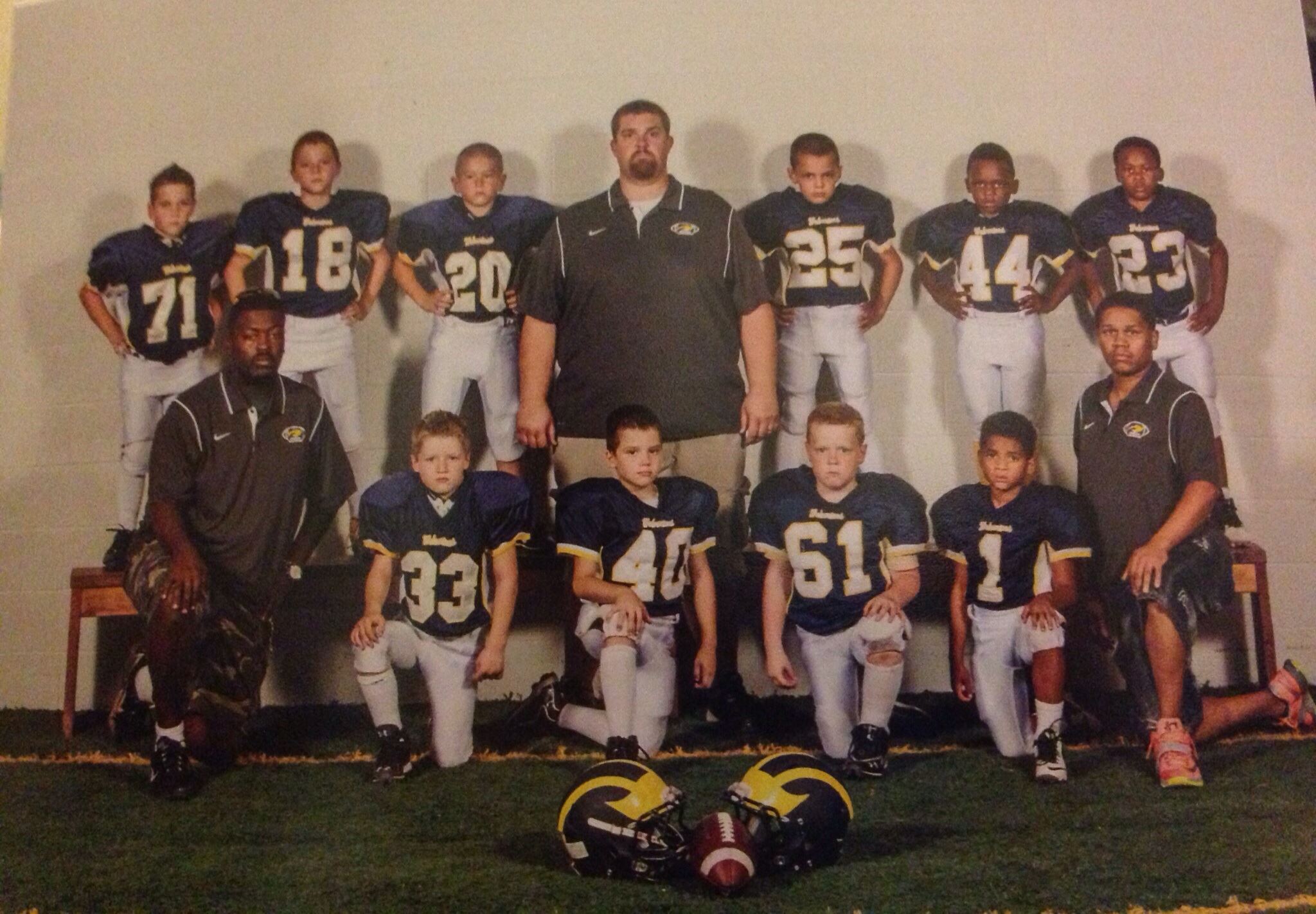 2014 Missouri Wolverines 3rd Grade Youth Tackle Football Team