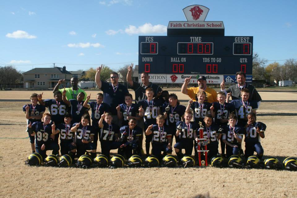 2014 Missouri Wolverines 3rd Grade Youth Tackle Football Team