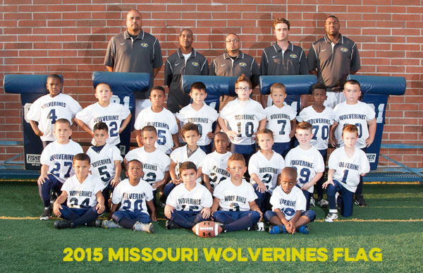 2015 Missouri Wolverines Flag Football Team