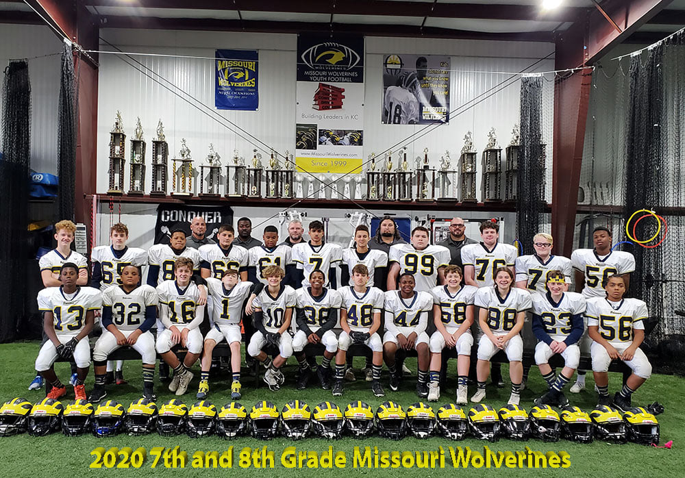 2020 8th Grade Middle School Missouri Wolverines
